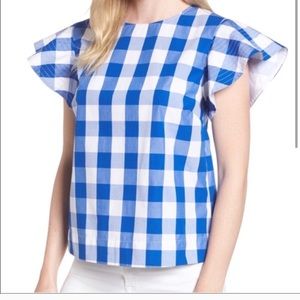 Draper James Gingham Top
